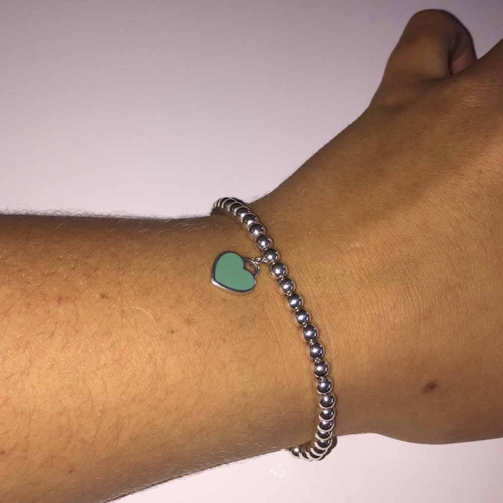 💙 Tiffany and Co. Bracelet- Blue Heart 💙